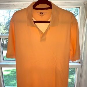 Orange Club Room Golf Polo
